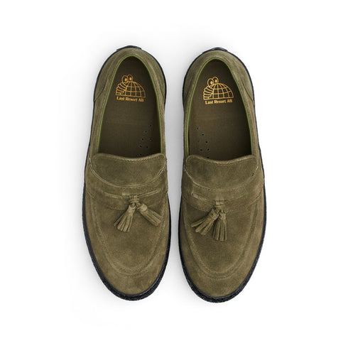 Last Resort Ab Vm005 Loafer Suede New Olive / Black - Streetart.fr